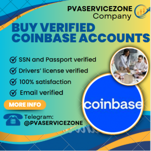 Buy Verified Coinbase Accounts from PVASERVICEZONE at the cheapest price. Fast delivery, secure accounts, and instant access to global payments. Trusted and reliable service